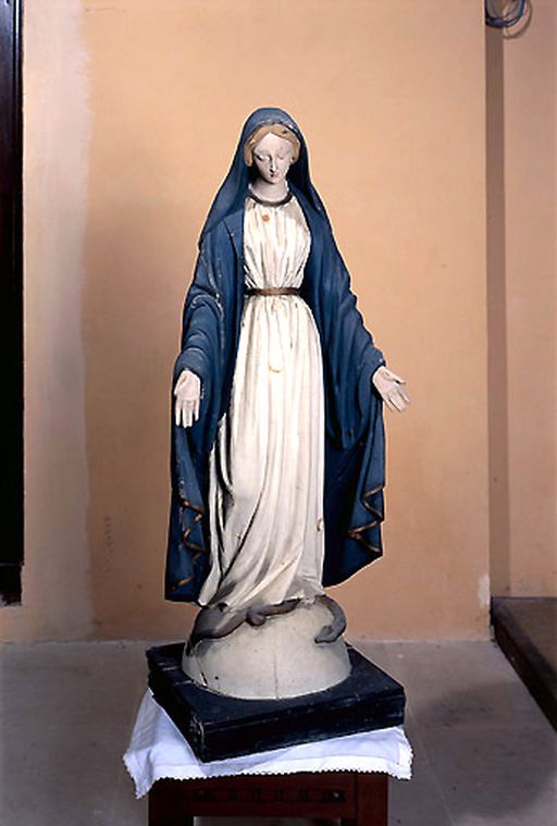 Statue de procession (petite nature) : Immaculée Conception