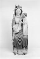 Statue (petite nature) : Vierge à l'Enfant