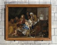 Tableau : la Sainte Parenté, dite le Sommeil de l'Enfant Jésus