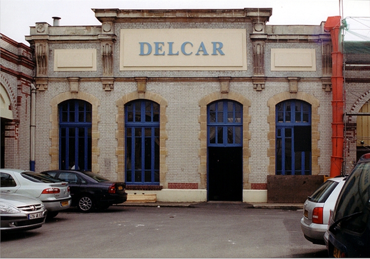 Ancienne filature de coton Hugues-Cauvin, tissage de Picardie, bonneterie Cerachel puis Delcer, puis Delcar