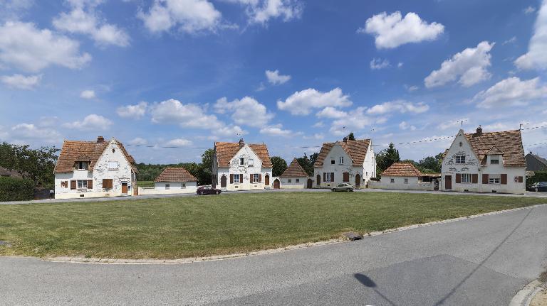 Cité ouvrière de la ferme de la S.I.A.S. à Canisy