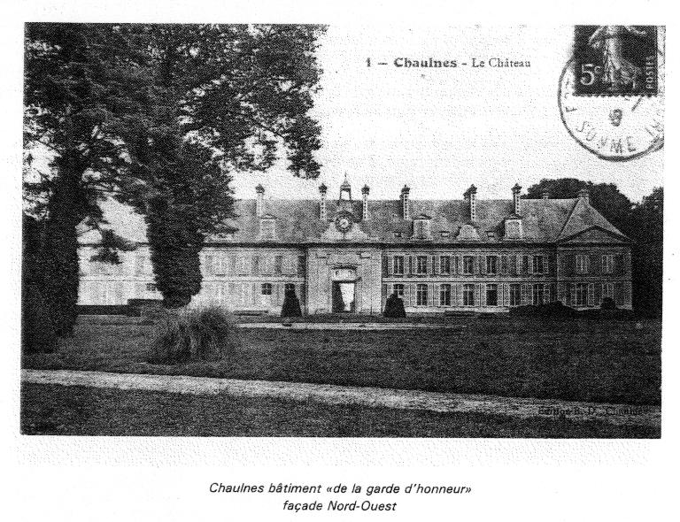 Ancien château de Chaulnes (détruit)