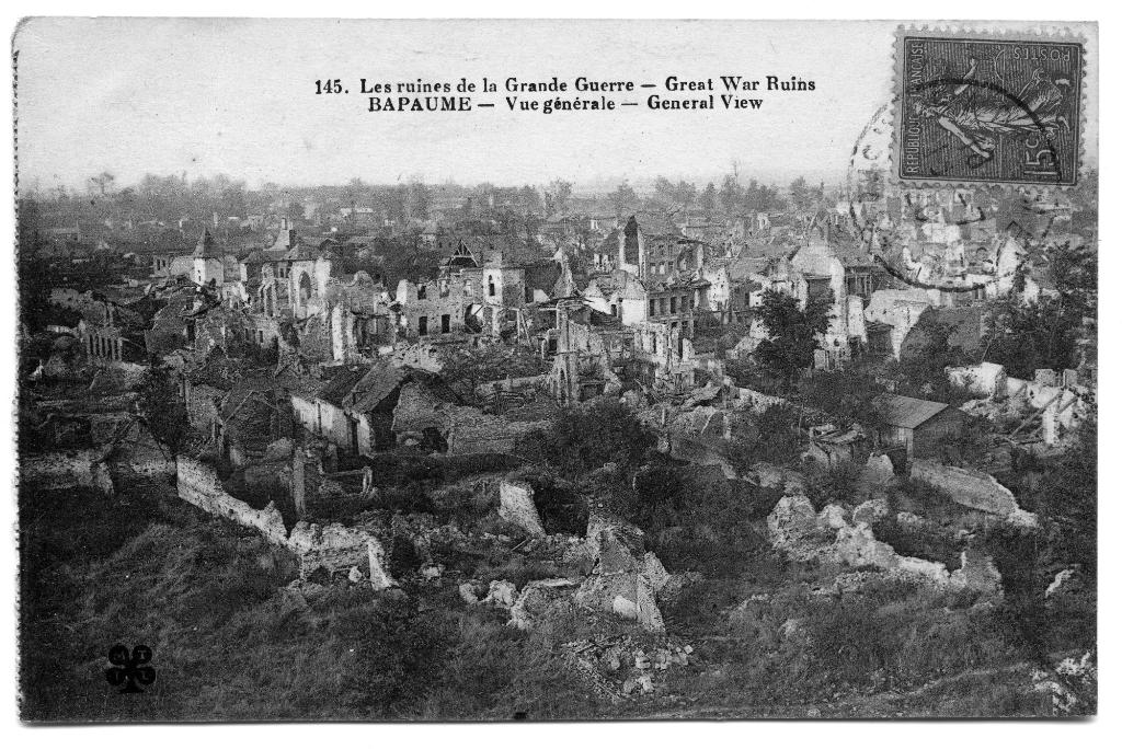 La ville de Bapaume
