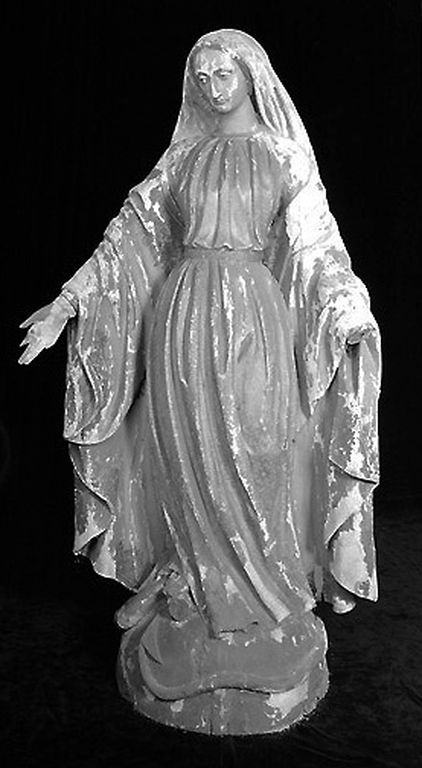 Statue (petite nature) : Immaculée Conception