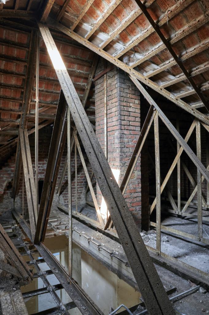 Ancienne ferme du sanatorium de Zuydcoote, dite ferme Nord.