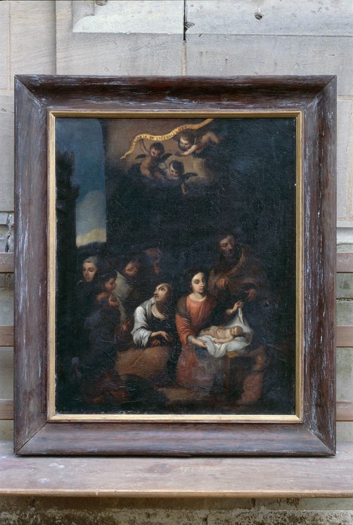 Tableau : l'Adoration des bergers