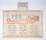 Tableau commémoratif des morts de la guerre de 1914-1918