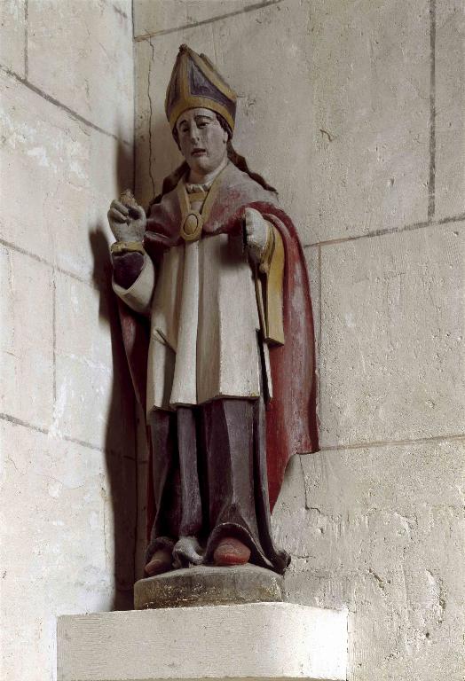 Statue (demi-nature) : saint Éloi