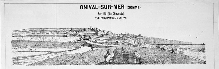 Le lotissement et la station balnéaire d'Onival