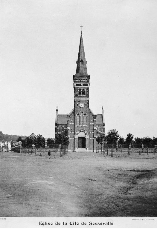 Église Notre-Dame des Orages de Somain, devenue chapelle Sainte-Barbe