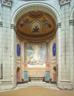 Peinture murale : la Nativité de la Vierge
