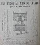 Les maisons et les immeubles de l'agglomération balnéaire d'Ault