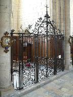 Ensemble du décor de la seconde chapelle sud de la nef, ou chapelle Saint-Michel