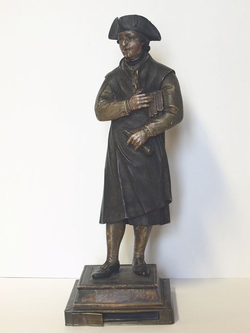 Statuette : Le Bertinien (une Blanche manche) ; portrait d'Alexandre Lefebvre