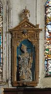 Statue du retable de l’ancien maître-autel (petite nature) : Saint Nicolas