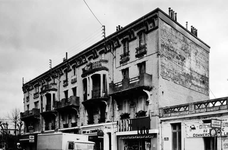 L'avenue de la Gare, actuellement du Général-de Gaulle