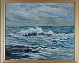 Tableau : Les Brisants de l'île de Groix