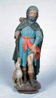 Statue (demi-nature) : saint Roch