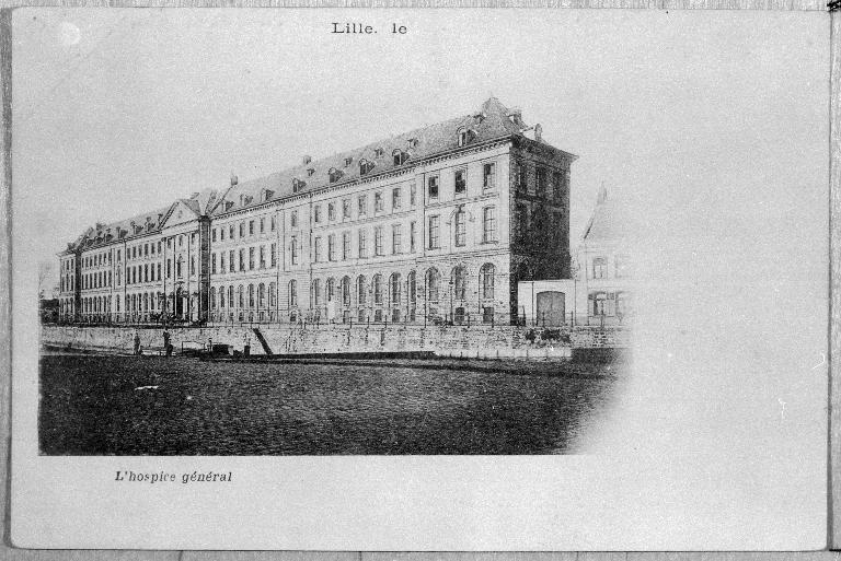 Ancien hôpital général de Lille, puis hospice dit hospice général (actuellement école de commerce)