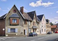 Ancienne maison à trois unités d'habitation et commerce, propriété de Mme Legay-Carpentier, puis maison à trois unités d'habitation