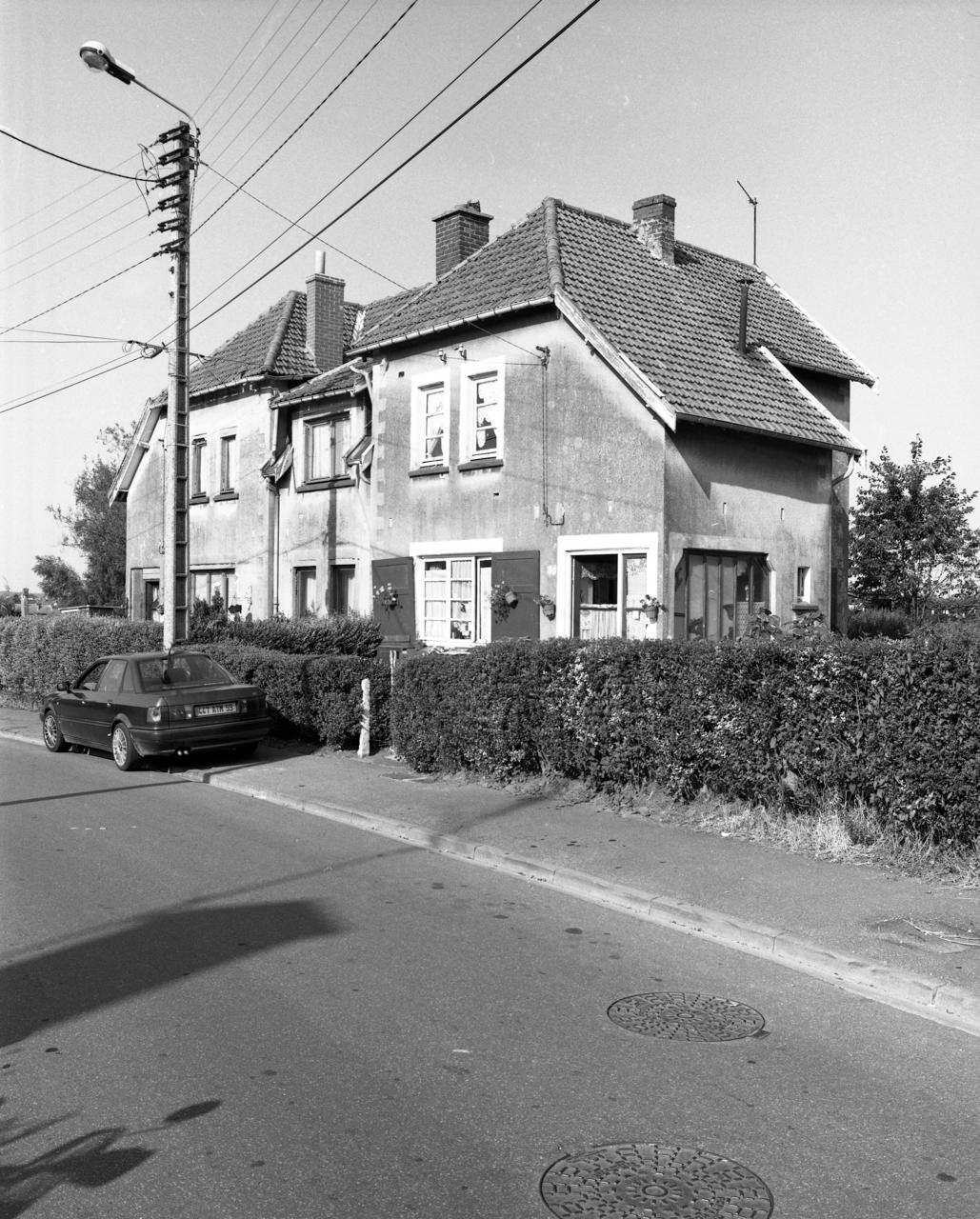 Cité de cheminots à Marpent. 