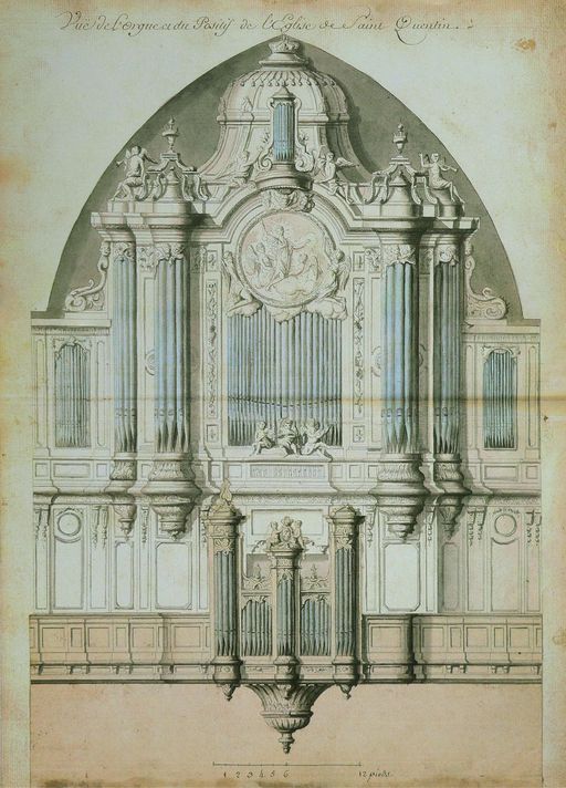 Grand orgue à positif