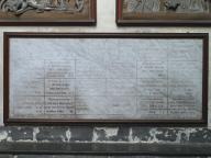 Ensemble de 24 plaques commémoratives ex-votos : Remerciements à Notre-Dame-des-Miracles