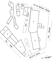Anciens moulins de Saint-Maurice, puis usine de teinturerie Bonvallet, devenue coopérative agricole Réveil de Picardie (détruit)