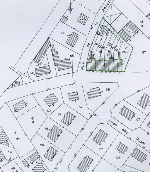 Logements d'ouvrier à huit unités d'habitation