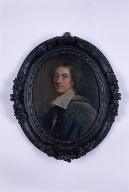 Ensemble de douze tableaux et leurs cadres : portraits des évêques de Boulogne-sur-Mer