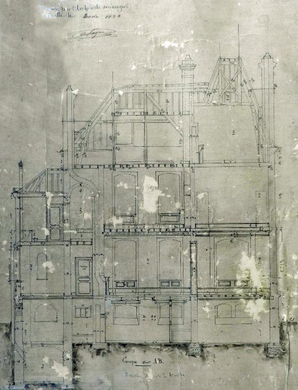 Ancienne demeure du farinier abbevillois Albert Dufour-Debeaurain (actuelle mairie de Chépy)