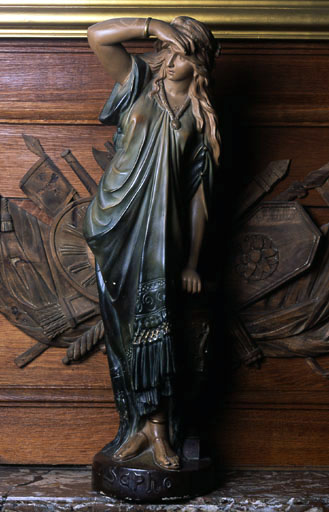 Statue (statuette) : Sapho