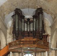 Buffet du grand orgue, de style rocaille