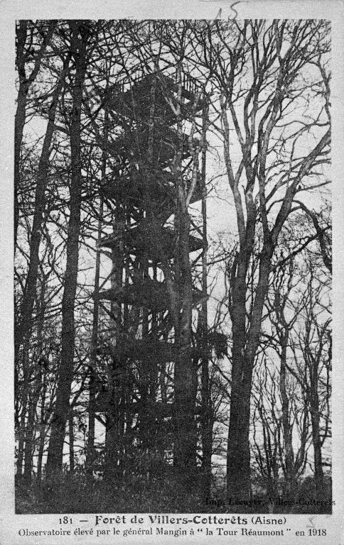 Monument commémoratif de l'observatoire du général Mangin