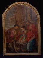 Tableau : Adoration des bergers