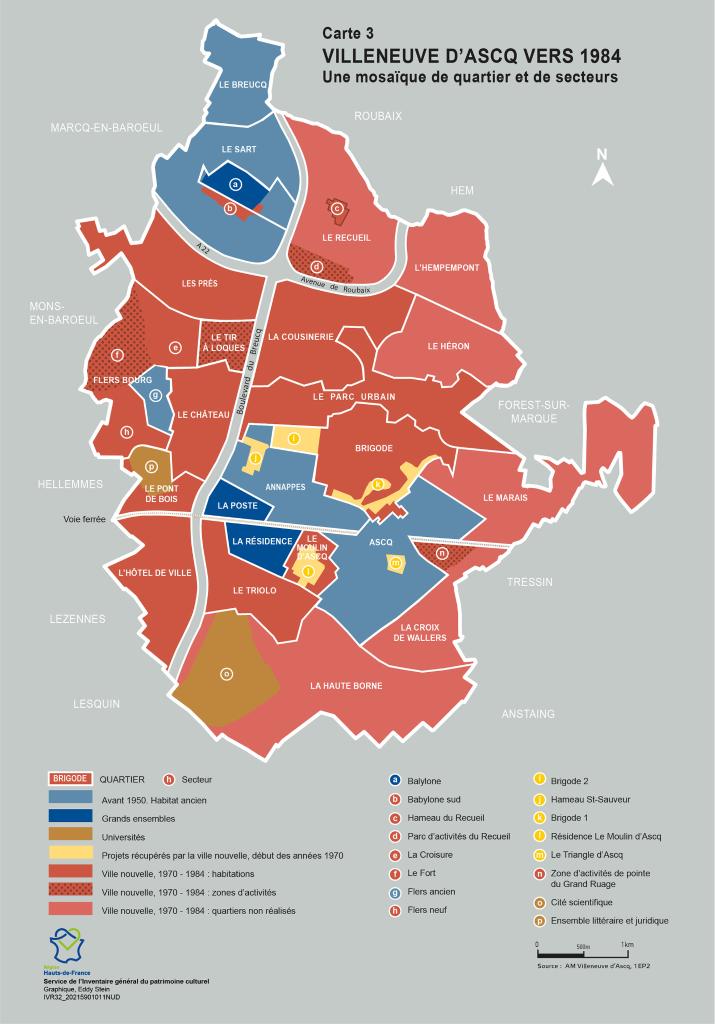 Le territoire communal de Villeneuve-d'Ascq - dossier de présentation