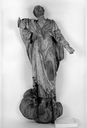 Statue (d'applique, petite nature) : saint Paul