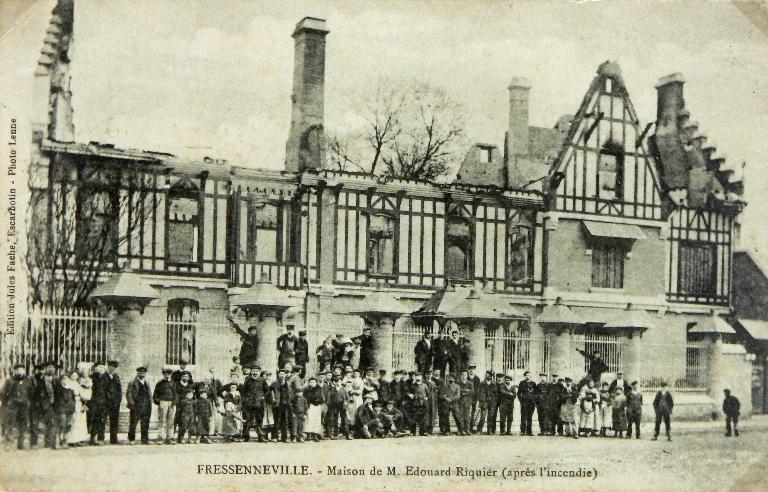 Ancienne demeure de l'industriel Edouard Riquier (détruit)