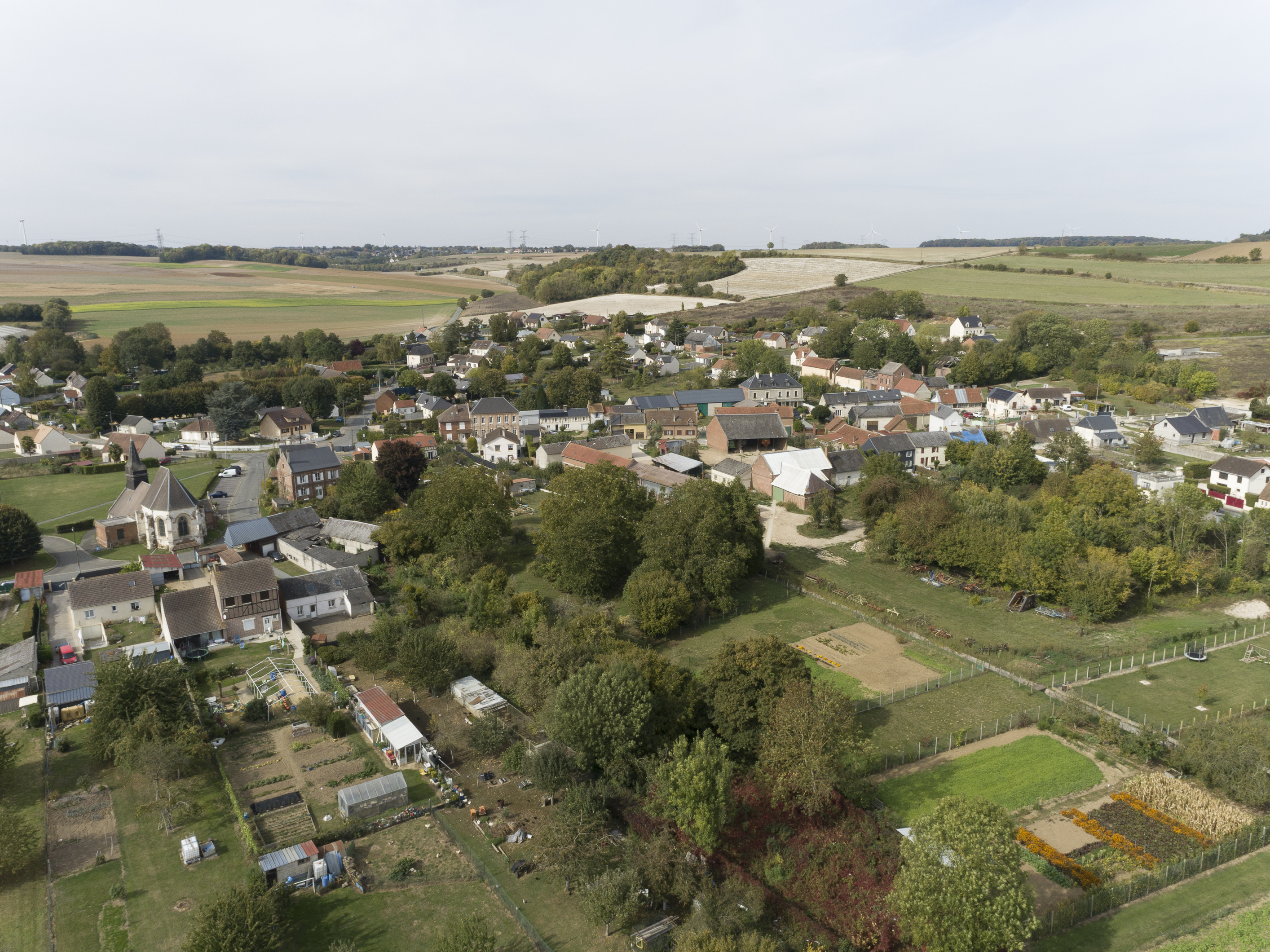 Le village de Troussencourt