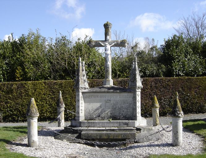 Cimetière de Nolette et ancienne église paroissiale Saint-Martin (détruit)