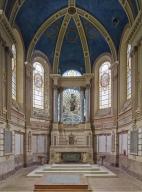 Six verrières figurées : épisodes de l'histoire de l'église Notre-Dame (détruit)