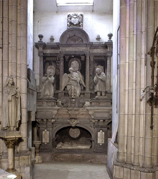 Tombeau du coeur de Nicolas de Lannoy et Madeleine de Mutterel