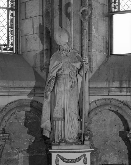 Statue (figure colossale) : saint Eloi