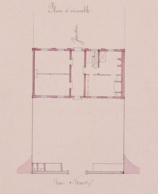 Mairie de Glisy et école ancienne primaire mixte