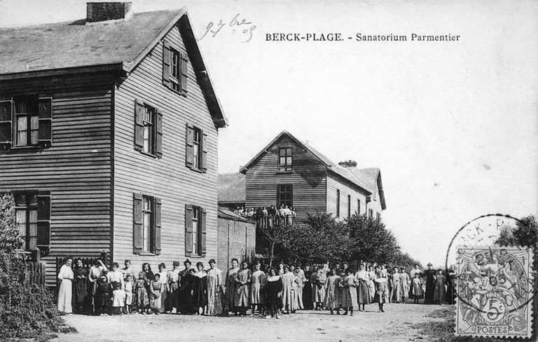 Ancien hôpital marin, dit maison Cornu pour filles, puis sanatorium Parmentier, enfin sanatorium Vincent (détruit)