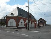 Ancienne halle à poissons de Cayeux-sur-Mer, puis bains douches, actuellement dépôt