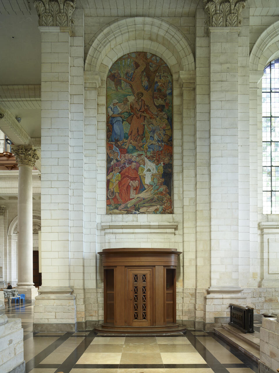 Tableau : Scène de la vie de saint Benoit Labre