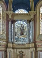 Groupe sculpté : Vierge à l'Enfant dite Notre-Dame de Boulogne