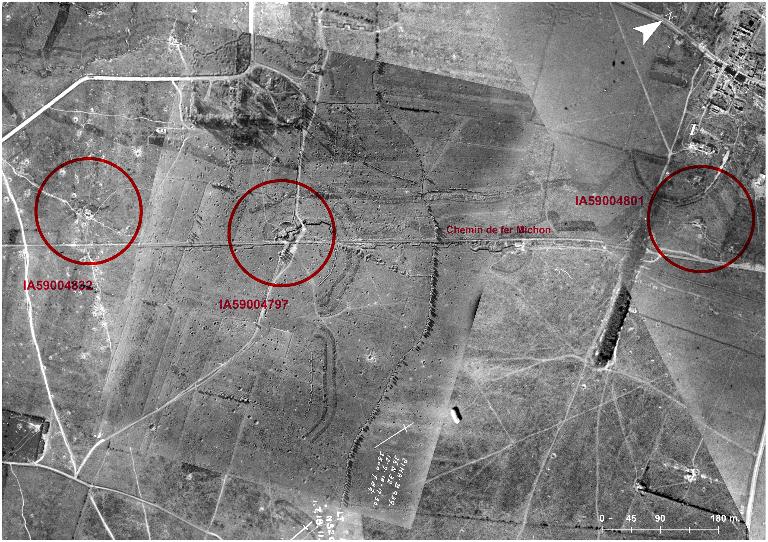 Ensemble de 3 casemates à mortier ?