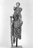 Statue (statuette) : saint Christophe